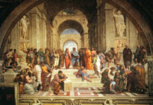 la scuola di atene