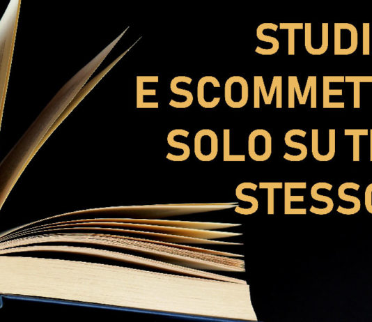 Scommetti solo su te stesso