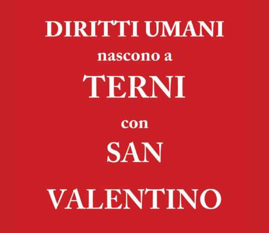 I DIRITTI UMANI NASCONO A TERNI