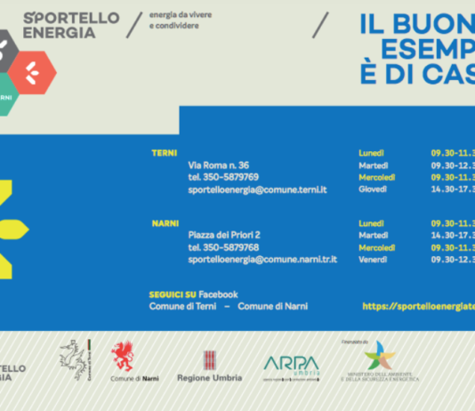 SPORTELLO ENERGIA A TERNI E NARNI