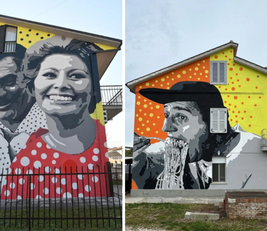 MURALES A NARNI PER OMAGGIARE IL CINEMA