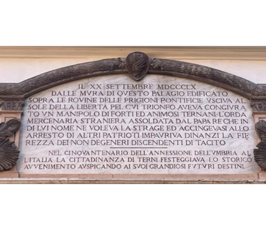 TERNI LIBERA E ITALIANA: 18–21 settembre 1860